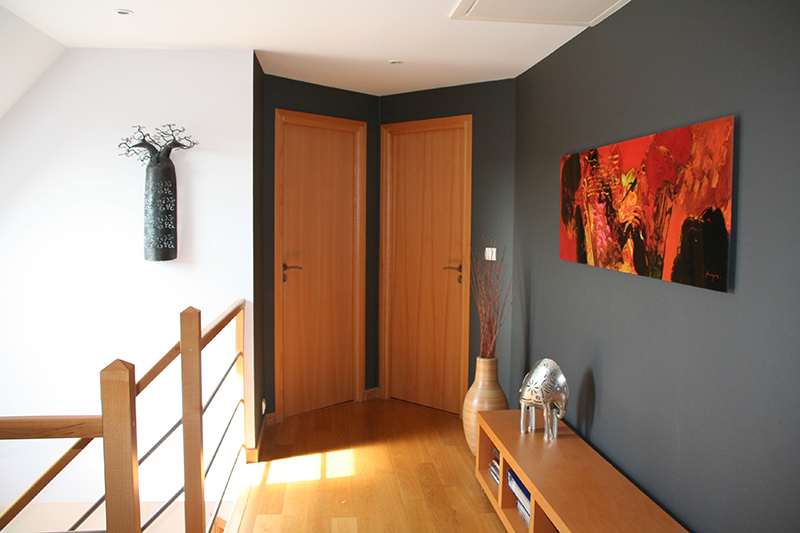 Pose de portes et parquet